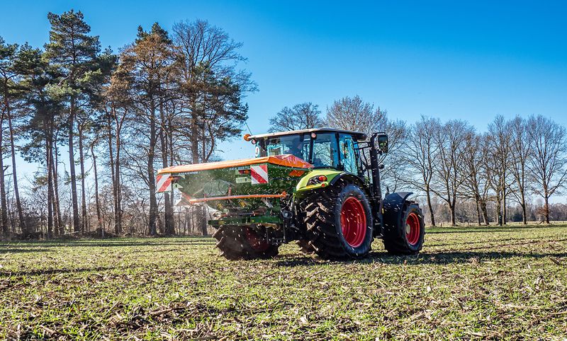 The Amazone New ZA-X and ZA-M Mounted Spreaders with EasySet 2 In-Cab ...